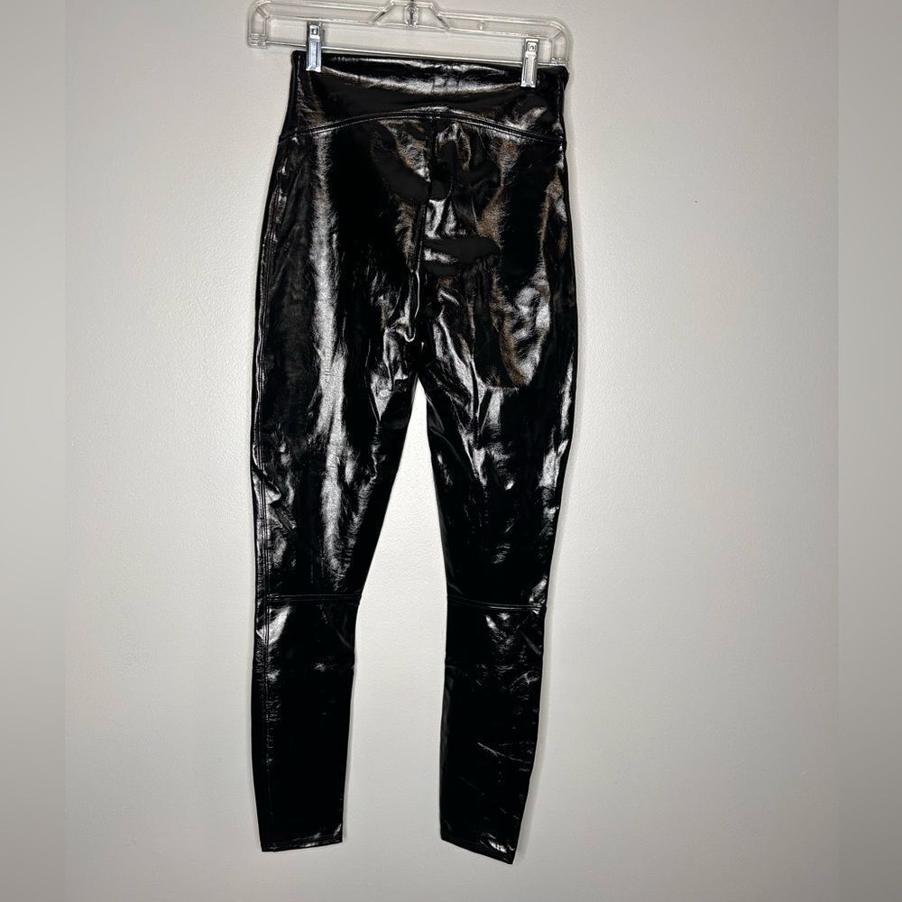 Spanx Faux Patent Leather Leggings NWT - Picture 6 of 6